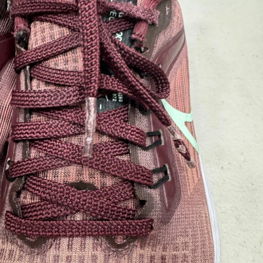 Nike Air Zoom Pegasus 39 Running Shoes Womens 6 Burgundy Mint Athletic